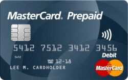 MasterCard/VISA Prepaid Card- Physical delivery